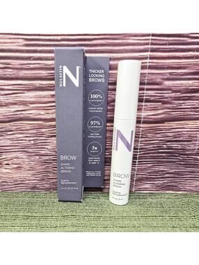 Nulastin Brow Shape Altering Serum Fuller Thicker Brows Full Size 0.1 oz New